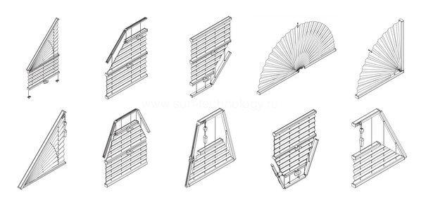 шторы плиссе фото